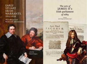 Early Stuart Irish Warrants The acts of James II's Irish parliament